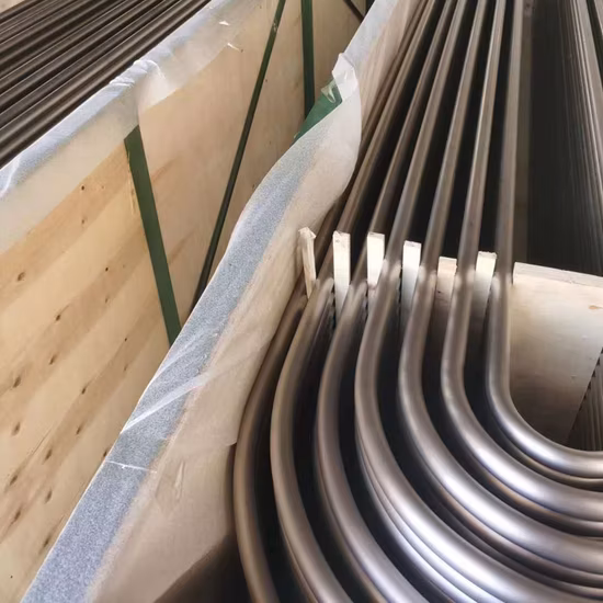 Factory Wholesale ASTM B338 Grade 5 Titanium Seamless Tube